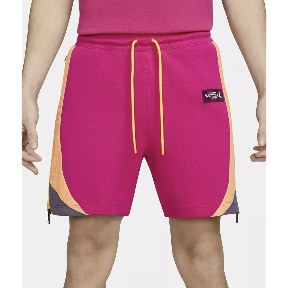 Nike Jordan 23 Engineered Fleece Shorts Pink Fireberry CZ4822 Men's Large $80